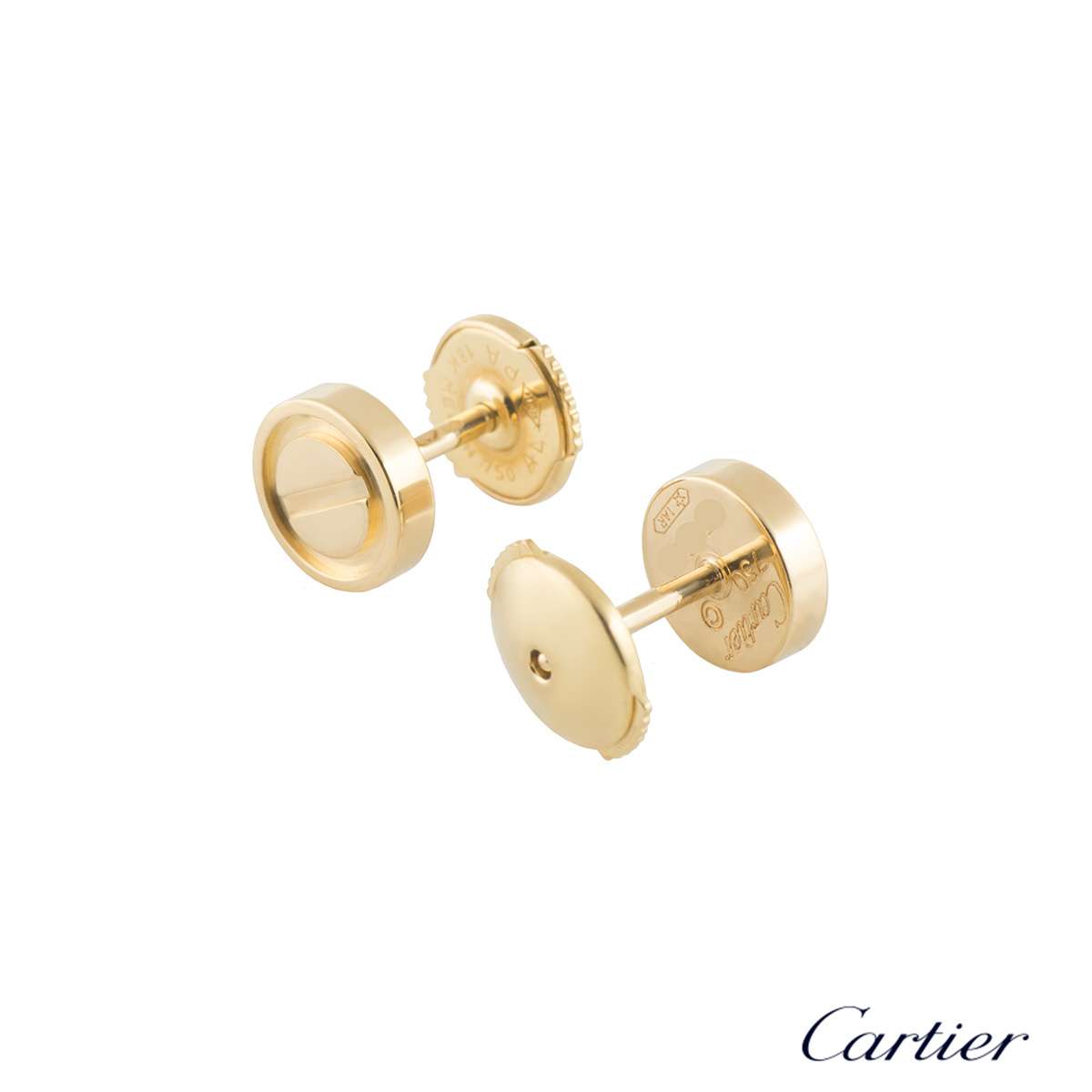 cartier love stud earrings